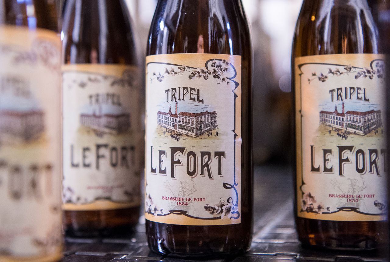 Tripel LeFort de la brasserie Omer Vander Ghinste à Bellegem Spar